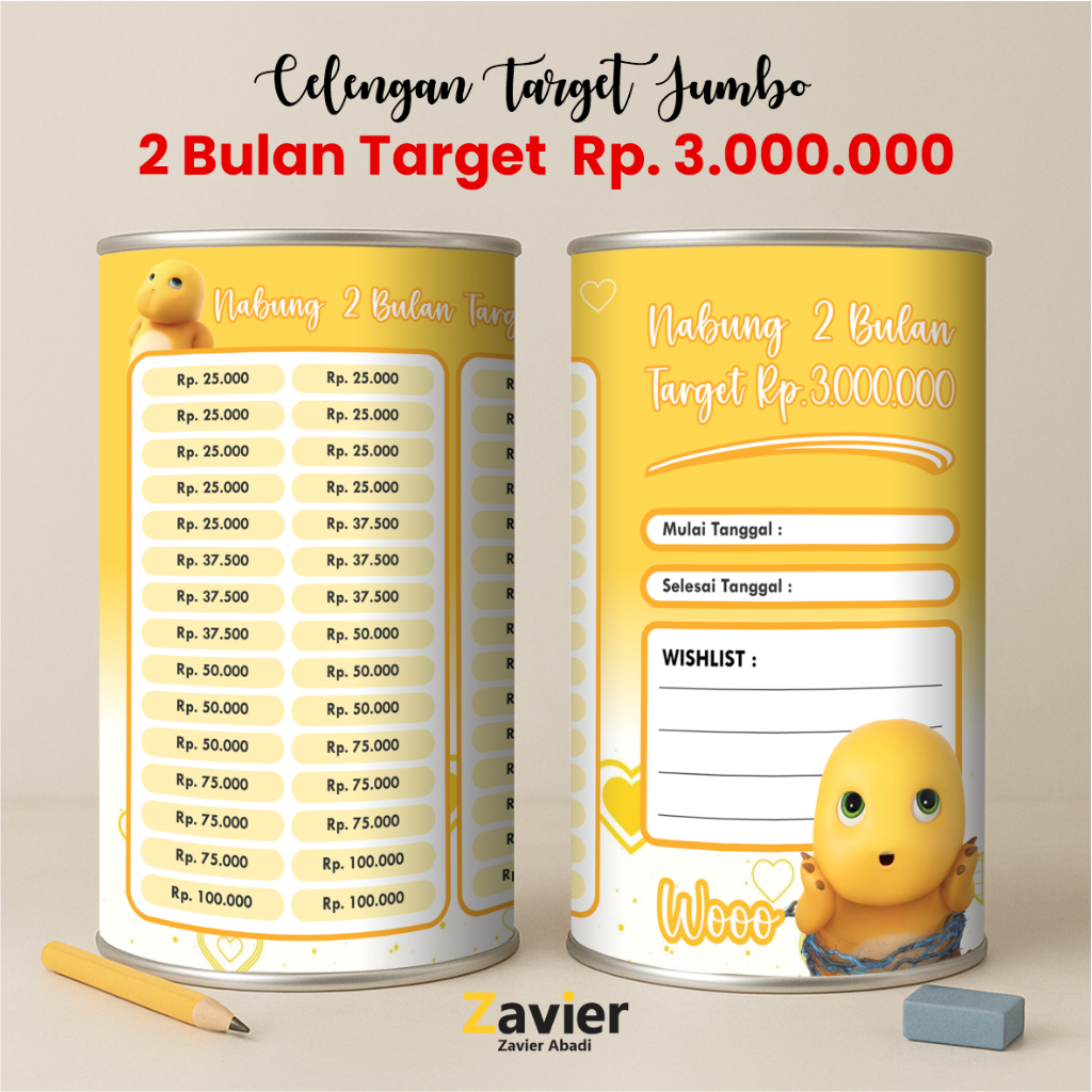 Latopia_ Celengan Jumbo, Celengan Aesthetic, Celengan Viral, Celengan Anak, Celengan Target Jumbo