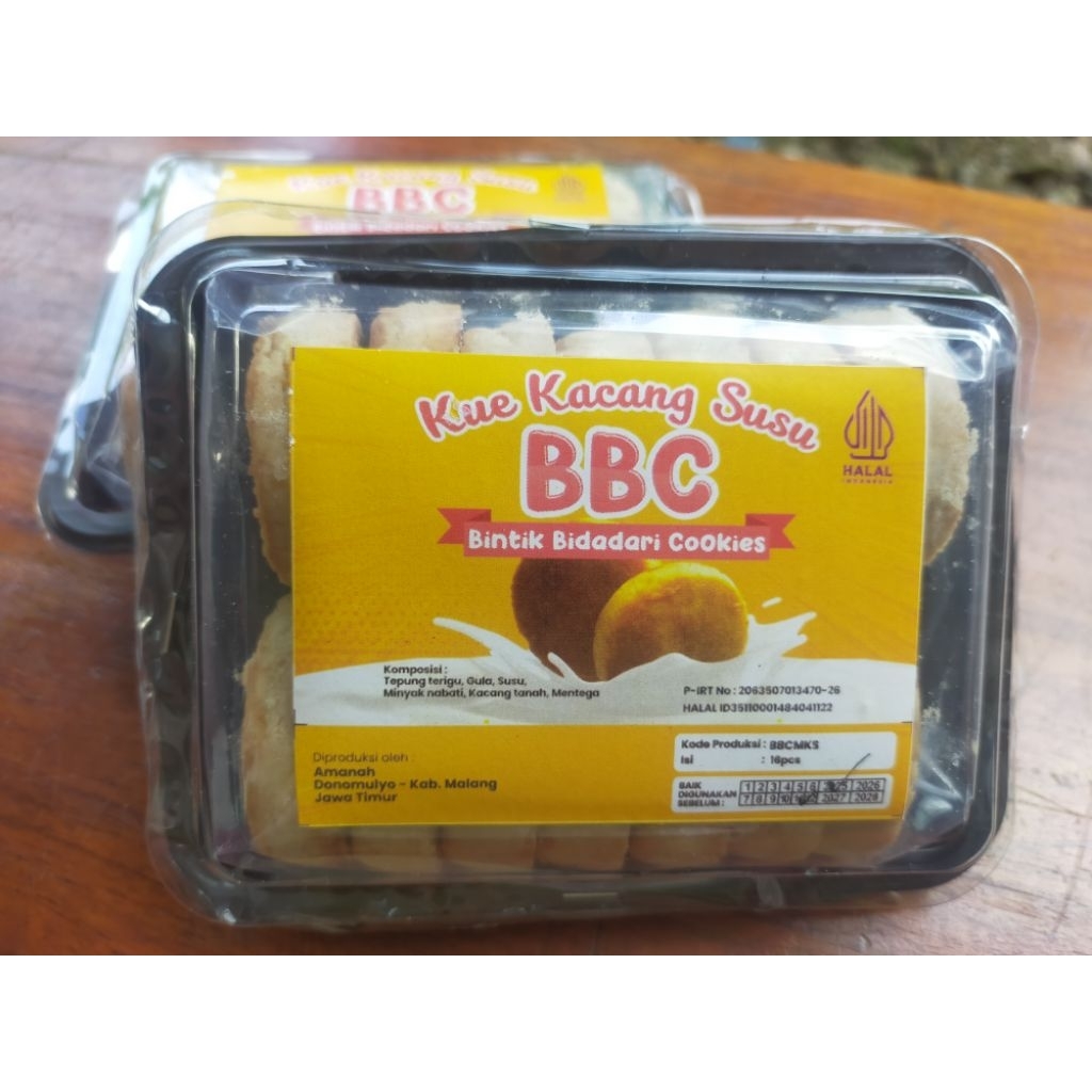 

Promo Kue Kacang Susu BBC Manis Gurih Berat 200gram