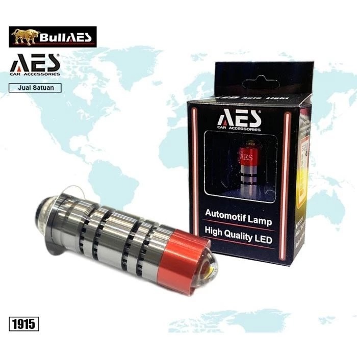 Lampu H6 Led Laser Small steel Gun Headlamp Led 26 WATT AES