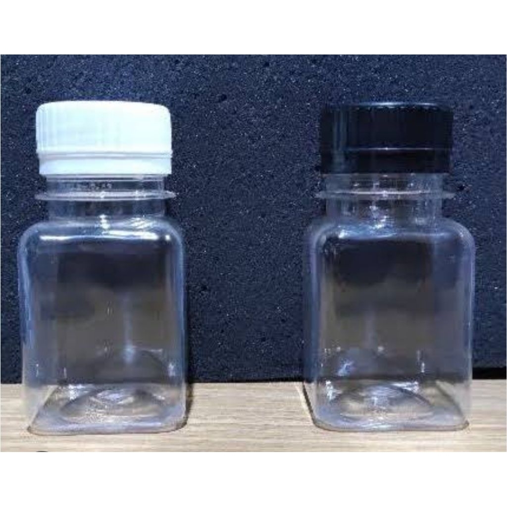 Botol Kapsul 50ml / Botol Tester 50ml MiniSquare / Botol kecil 50ml