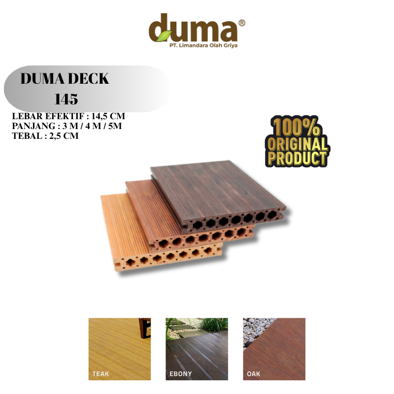 DUMA WPC DECK - DECKING WPC PREMIUM