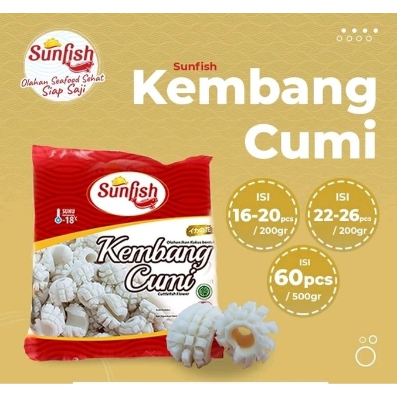 

Sunfish Kembang Cumi 500gr