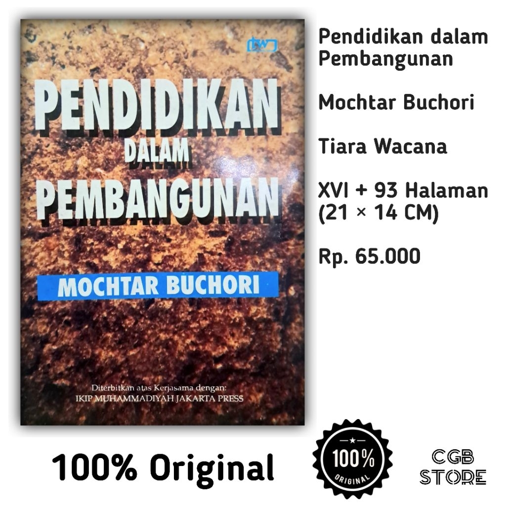 Pendidikan dalam Pembangunan - Mochtar Buchori
