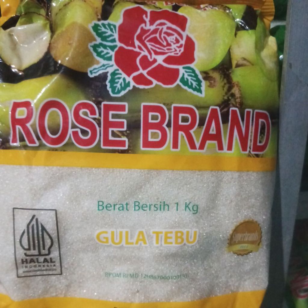 

Gula rosebrand kuning 1 kg