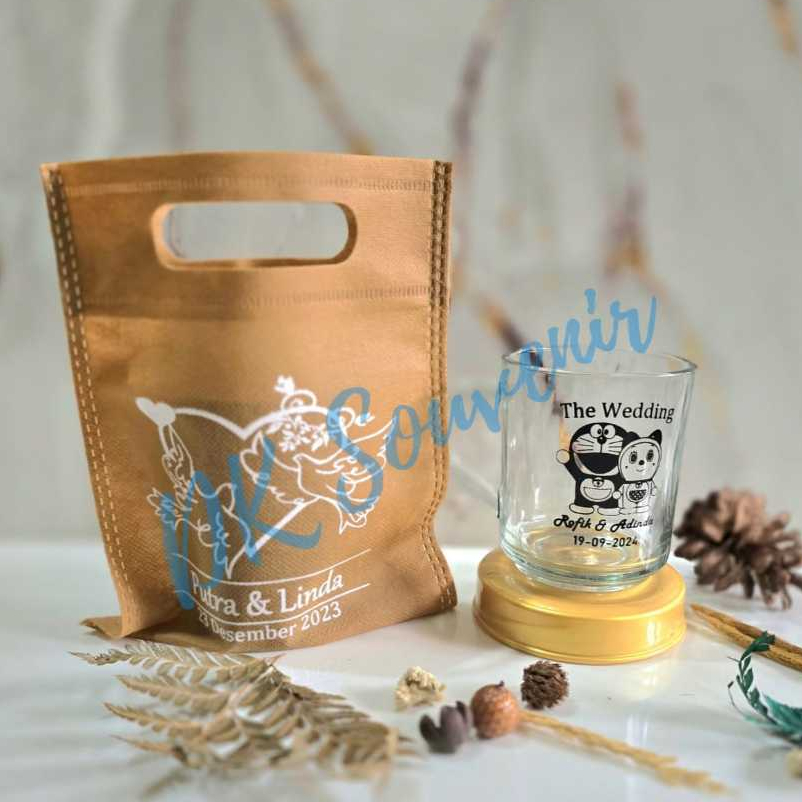 (1 HARI JADI) Souvenir Gelas Mug Sablon BENING