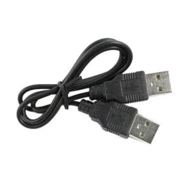 Kabel USB Male to usb male 0.3 meter 0,3mtr 30 Cm USB cowok to Usb cowok male to male