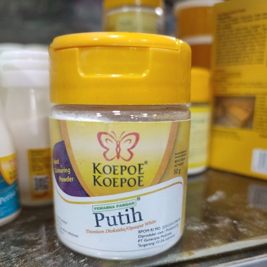 

Pemutih makanan Koepoe-koepoe pemutih bapao dan lainnya
