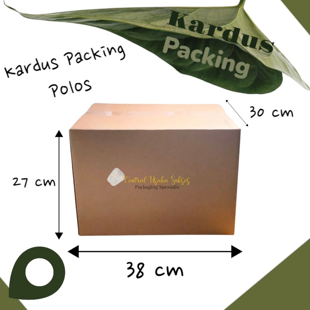 

( Per 15 Pcs FREE ONGKIR Khusus SPX INSTANT ) Kardus Karton Box Packing Packaging Polos 38x30x27 cm