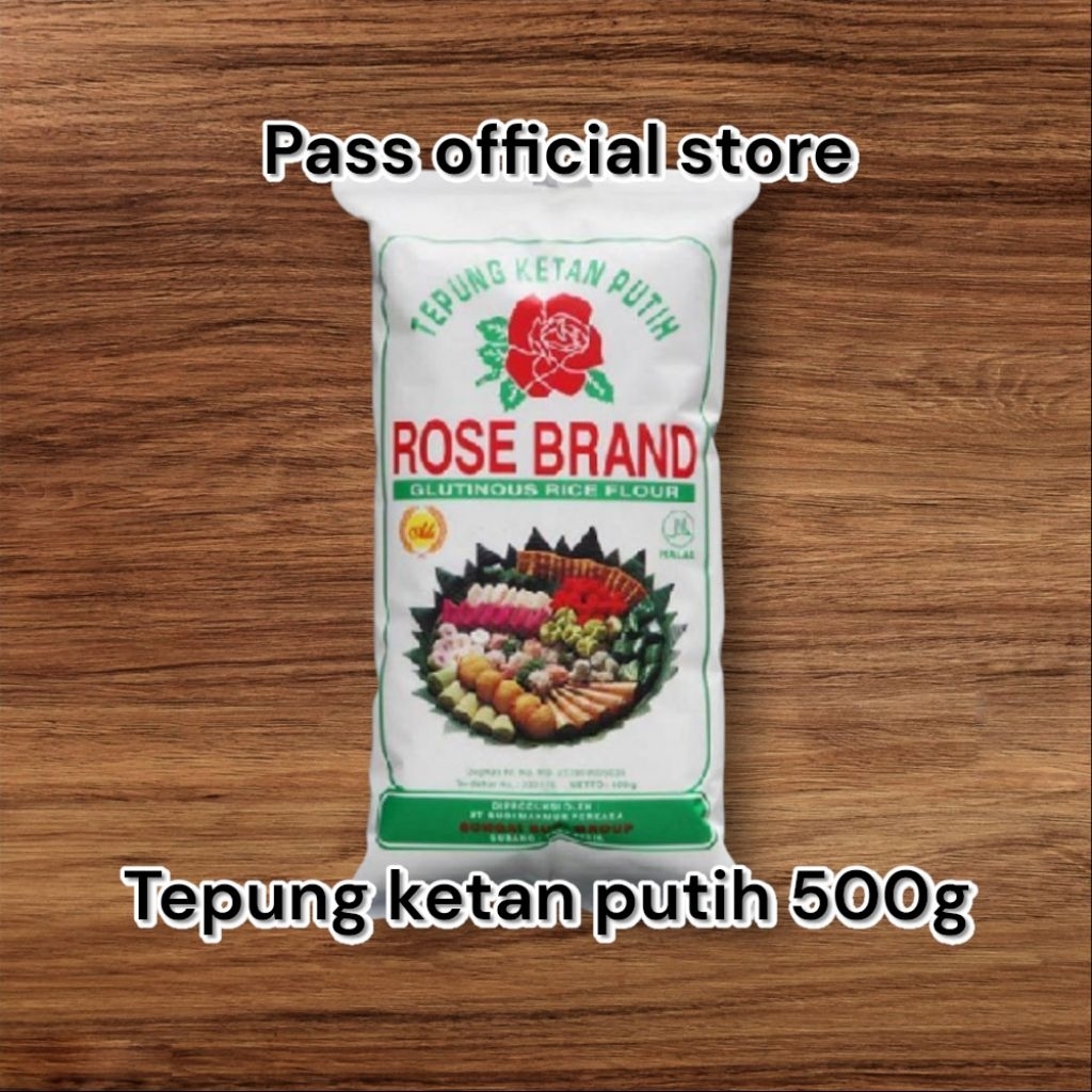 

Rose Brand tepung ketan putih 500g