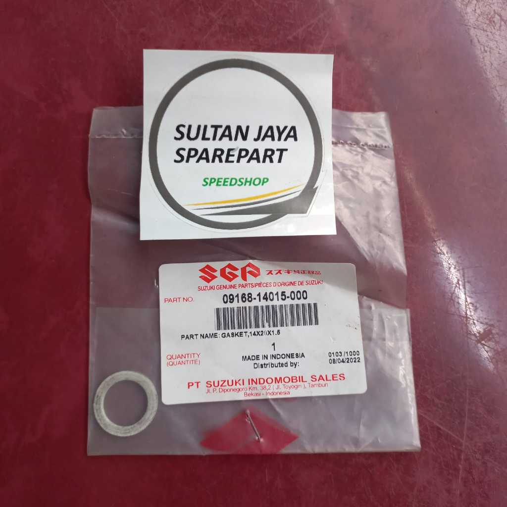 RING BAUT OIL COOLER SUZUKI SATRIA FU150 09168-14015-000 ORI SGP