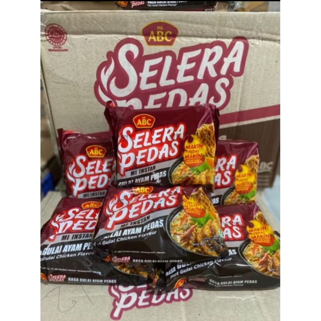 

Mie Instan ABC Selera Pedas Exp April 2026
