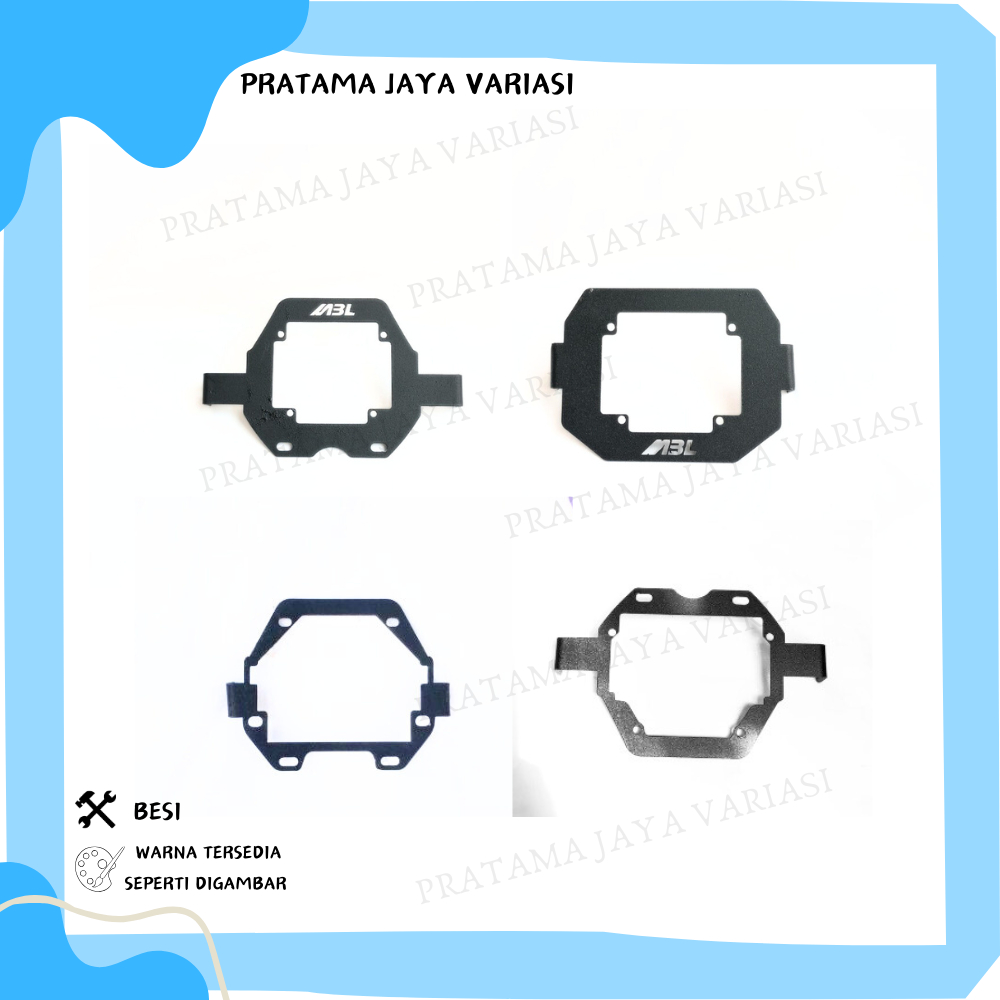 BRACKET BILED PROJIE TURBO AES KENZO VINYX CR7 3INCH BATOK CB 125 V2 SINGLE 1 NINJA SS V2 3INCH RX K