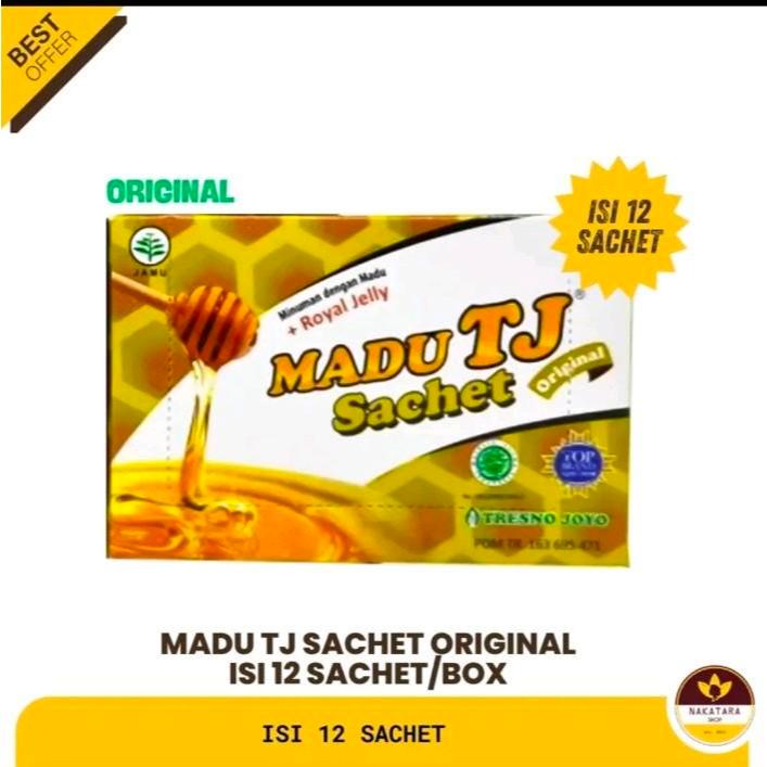 

MADU TJ SACHET 1 BOX ISI 12 PCS