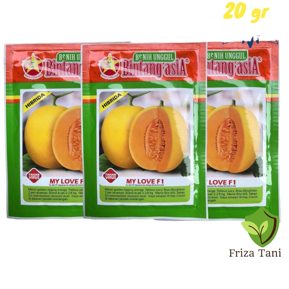 My Love 20gr Benih Melon Golden Bintang Asia