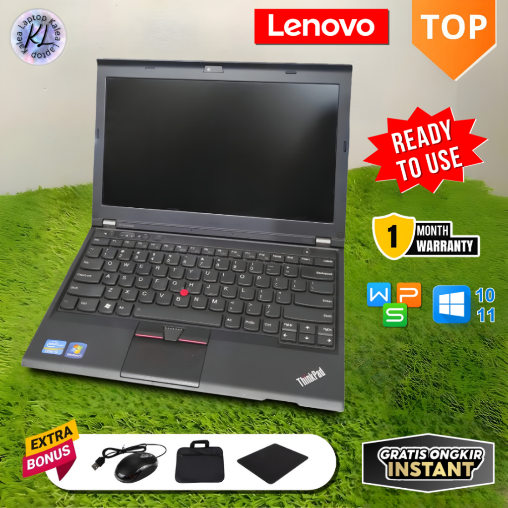 LAPTOP LENOVO THINKPAD X220 X230 CORE I5 GEN 3 RAM 8 SSD 256 NO MINUS