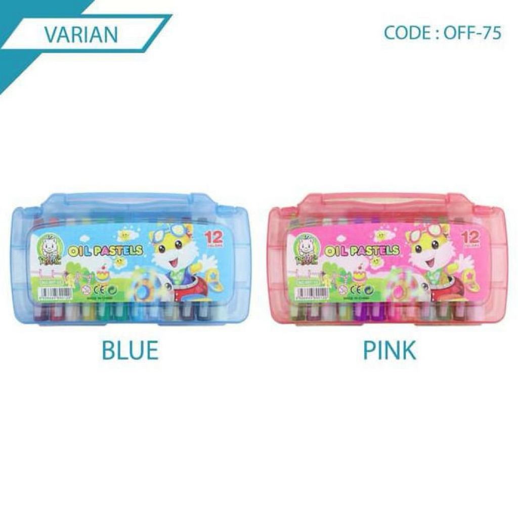 

New Product Potato Cat Crayon 12 Warna Crayon Oil Pastel Mewarna