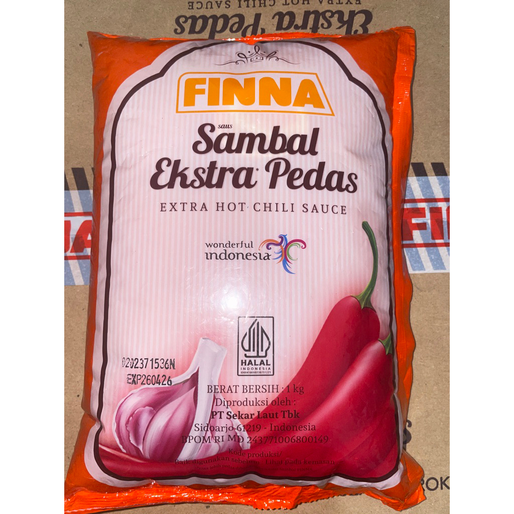 

Finna Sambal Extra Pedas 1kg