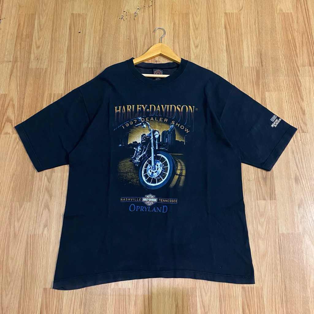Vintage 90s harley davidson 1997 dealer show