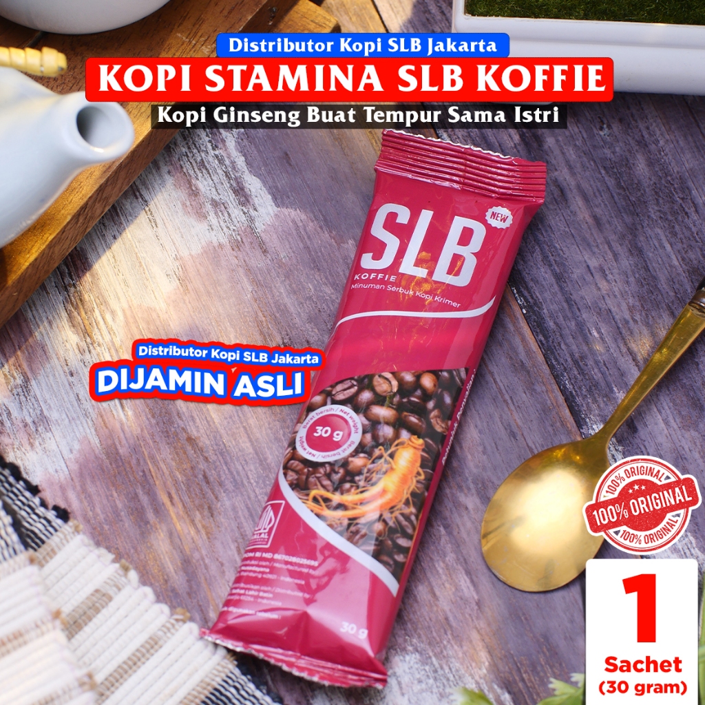 

SLB Kopi Stamina Pria | Kopi Kuat Tahan Lama 100% Original | Distributor SLB Jakarta | 1 Sachet SLB