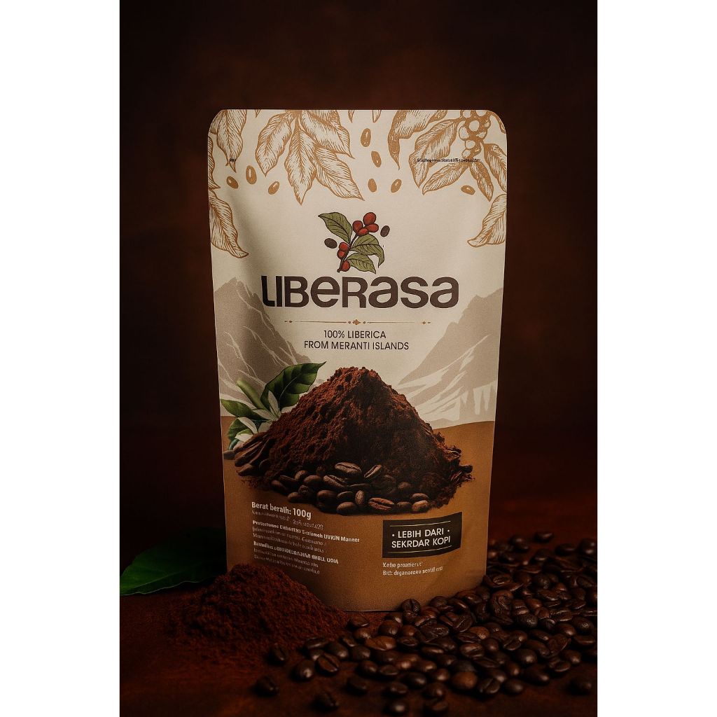 

KOPI LIBERIKA MERANTI - LIBERASA ASLI MERANTI 100 GRAM