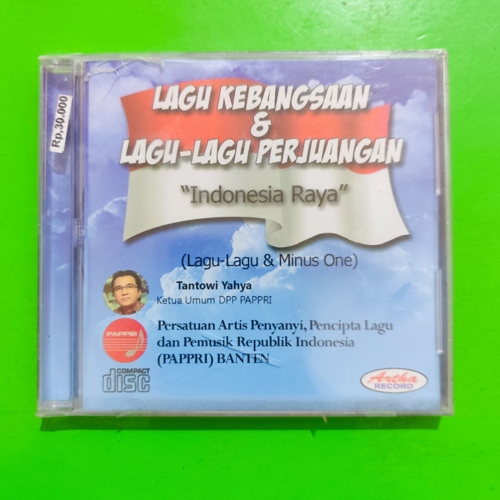 CD Original LAGU KEBANGSAAN & LAGU LAGU PERJUANGAN