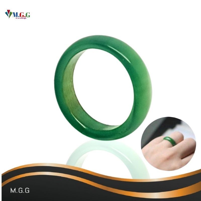 CINCIN PRIA WANITA BATU GIOK JADE NATURAL / CINCIN GIOK ASLI