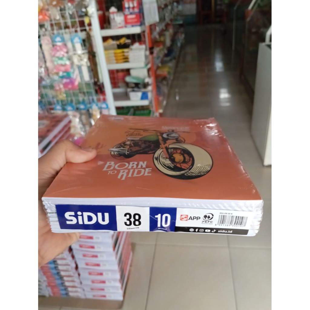 

buku tulis sidu 38 lembar 1 pack isi 10