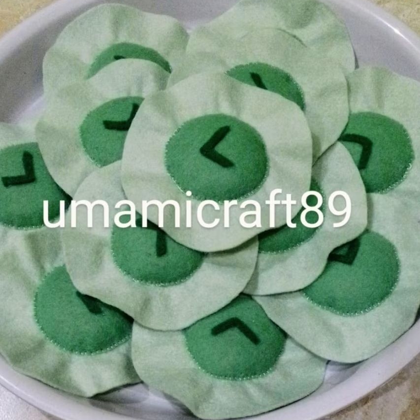 Replika Kue Ape / Mainan flanel Kue Jajanan Pasar / Mainan Edukasi Anak / Mainan masak-masakan