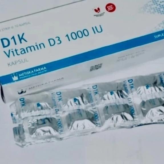 D 1 K vitamin D3 1000iu//stripan