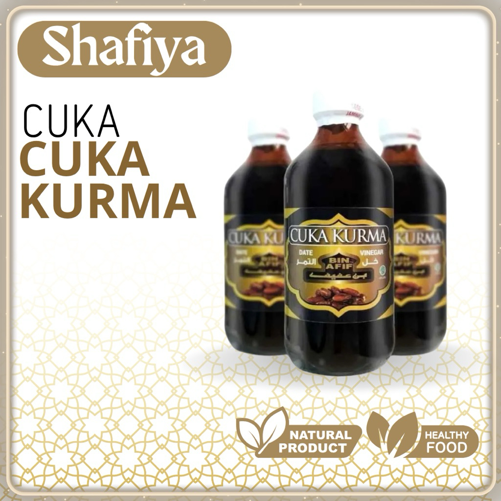 

Cuka Kurma Bin Afif 310 ML