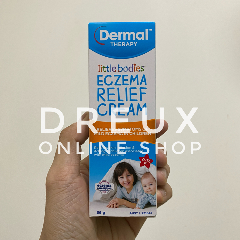 [IMPORT] DERMAL THERAPY Little Bodies Eczema Relief Cream 56gr MADE IN AUSTRALIA