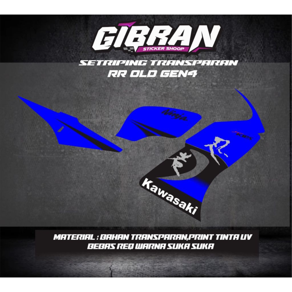 setripingg transparan ninja rr old gen 4