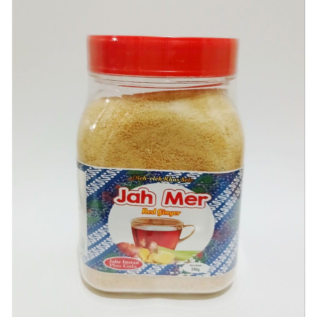 

JAHE MERAH BUBUK + gula 250gr (Dd98), Asli 100% tanpa campuran dan tanpa bahan pengawet, dengan 2x proses , yg mrnghasilkan produk lebih garing dan tahan lama dan tidak berampas
