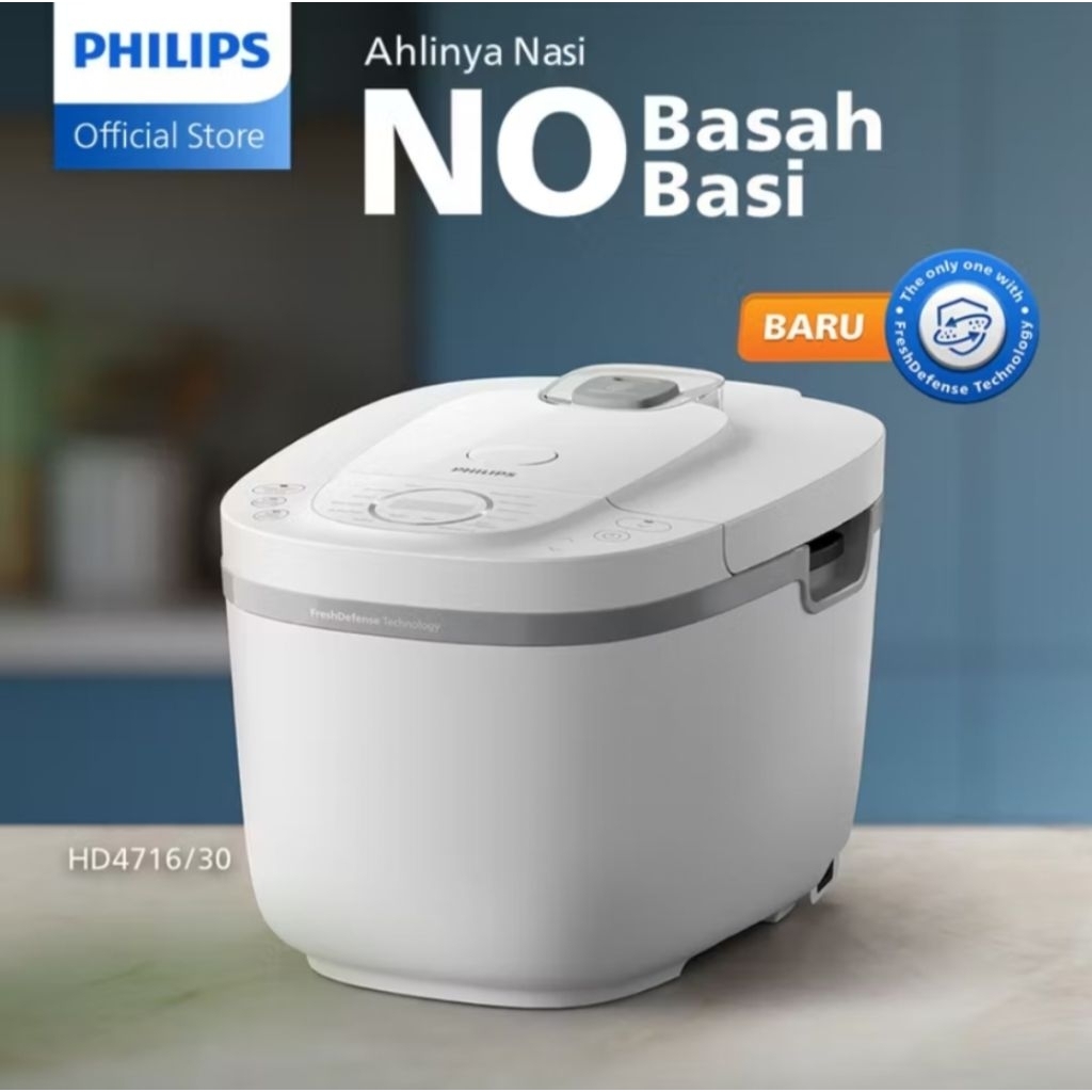 BARU RICE COOKER PHILIPS 3000 DIGITAL SERIES
