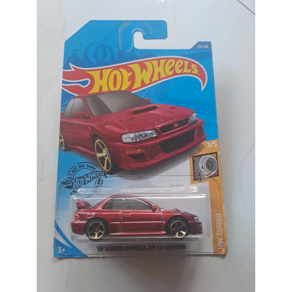 Hot Wheels Subaru Impreza Red