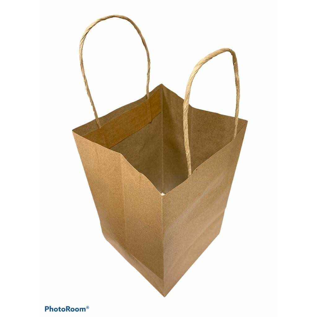 

PAPERBAG COKLAT 15X14X25 CM + BB BOBA CUP DESSERT 10PC