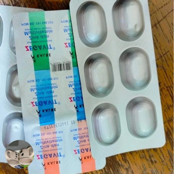ZegavitE zinc dan multivitamin