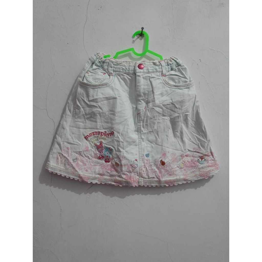 Rok jeans tag 130 MEZZO PIANO 60k