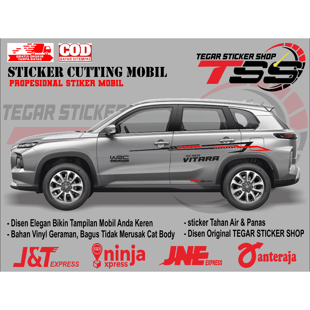 sticker mobil vitara sticker mobil suzuki vitara sticker mobil vitara keren sticker variasi mobil