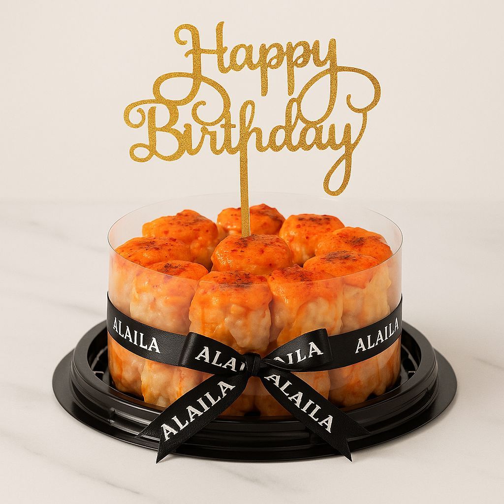 

DIMSUM CAKE ULANG TAHUN VIRAL – Full Mentai Jepang + Tobiko, Hadiah Paling Laris!