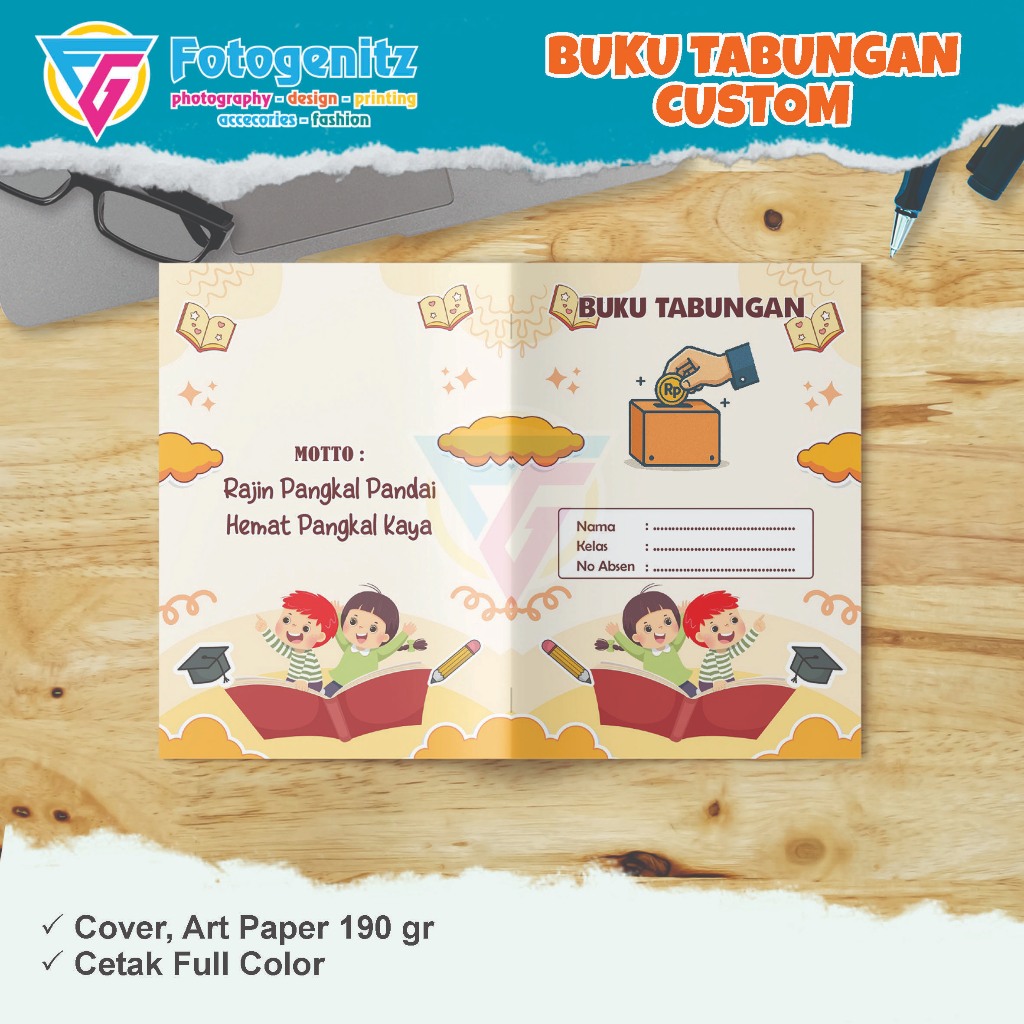 

Buku Tabungan Custom Full Color