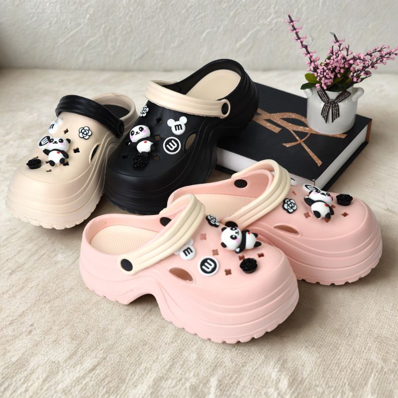 Sandal EVA wanita dewasa Sepatu jelly wanita Korea