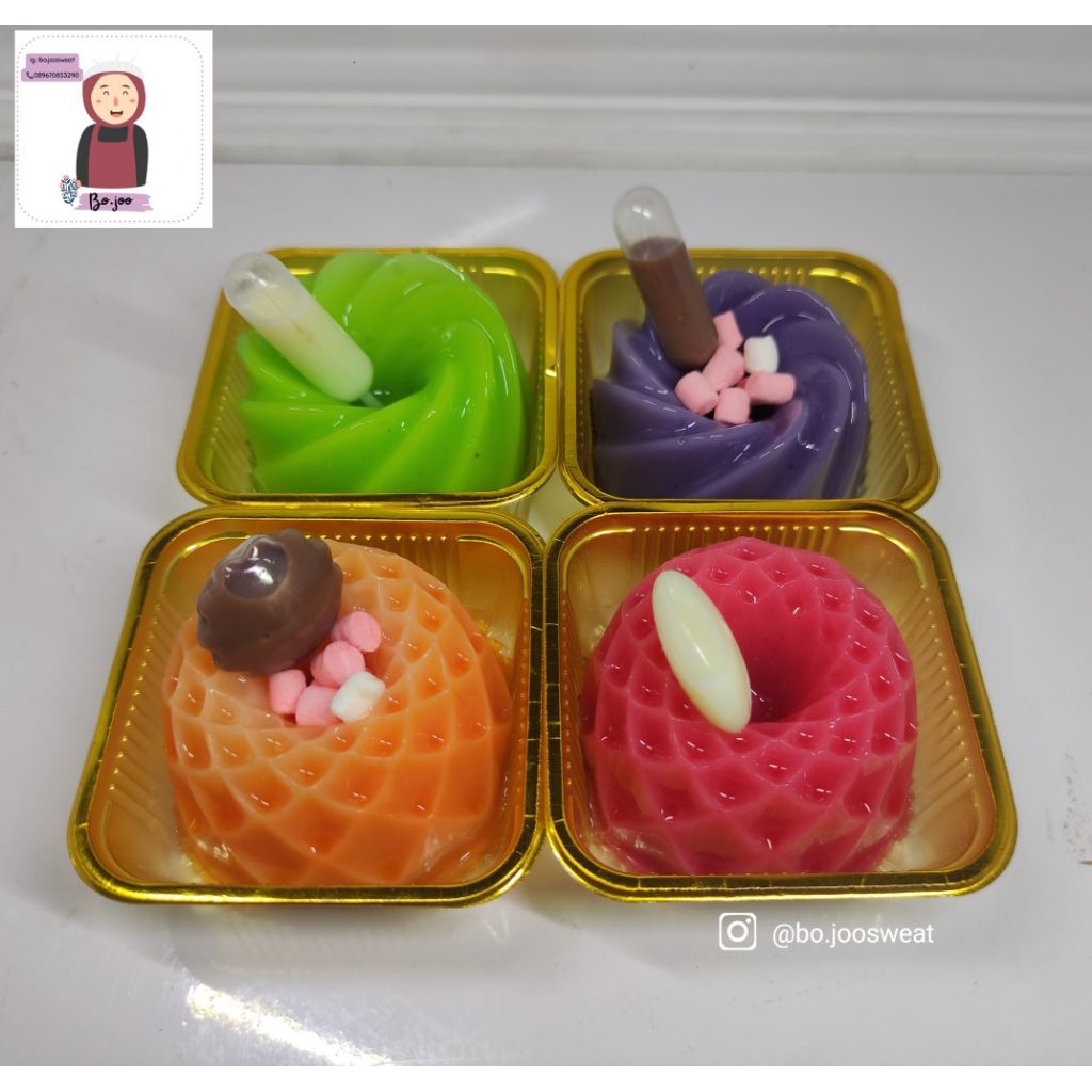 

Puding mini isi 4