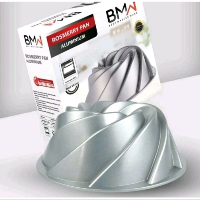 

Loyang Kue bolu Classic Round Rosmarry BMW Alumunium Tebal • Classic Pan Bmw