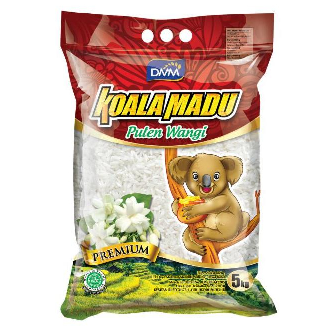 

Beras Koala Madu Pulen Wangi 5 kg