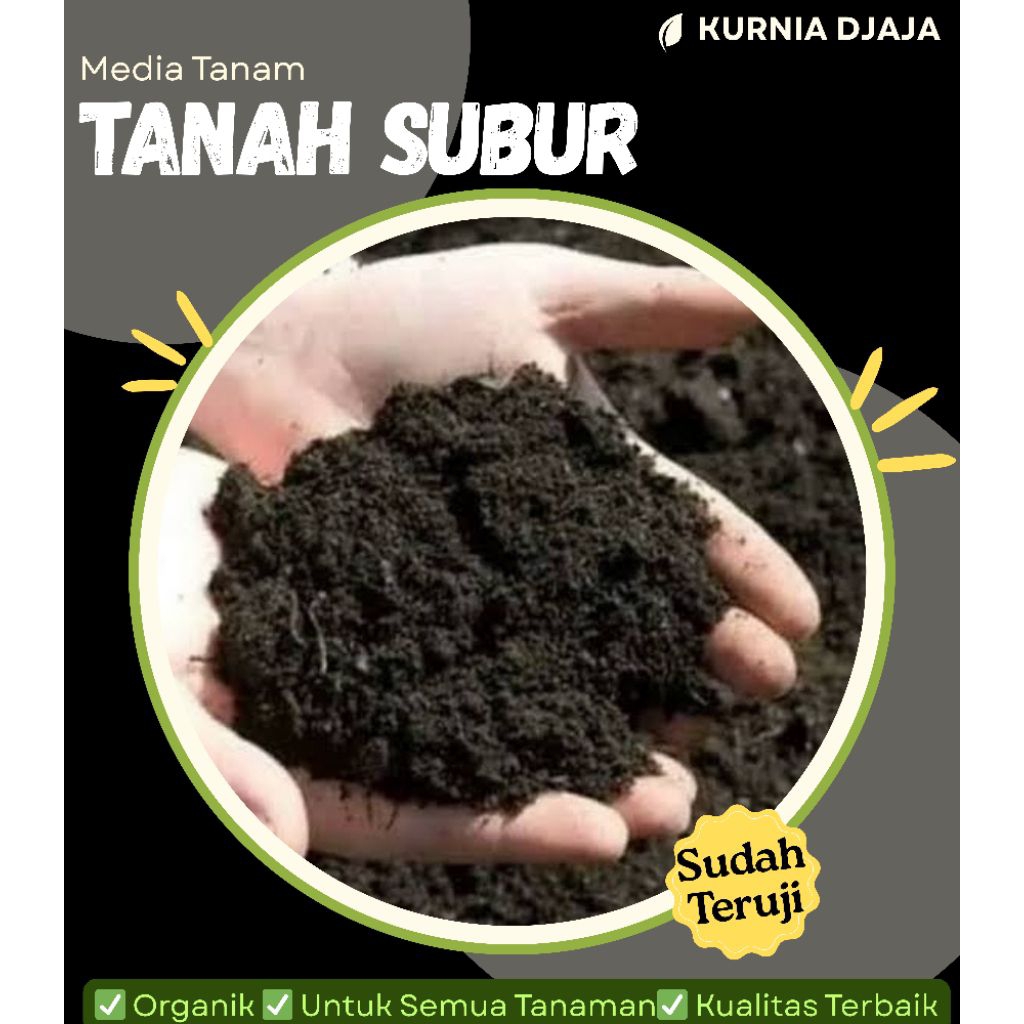 Media Tanam Tanah Subur / Tanah Humus Alami