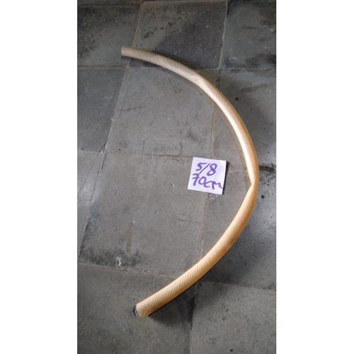 

Selang Air Benang 5/8 " INCI Serat Meter HOSE putih Transparan bening