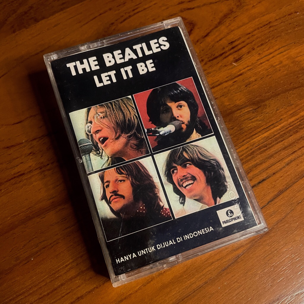 kaset pita the beatles let it be