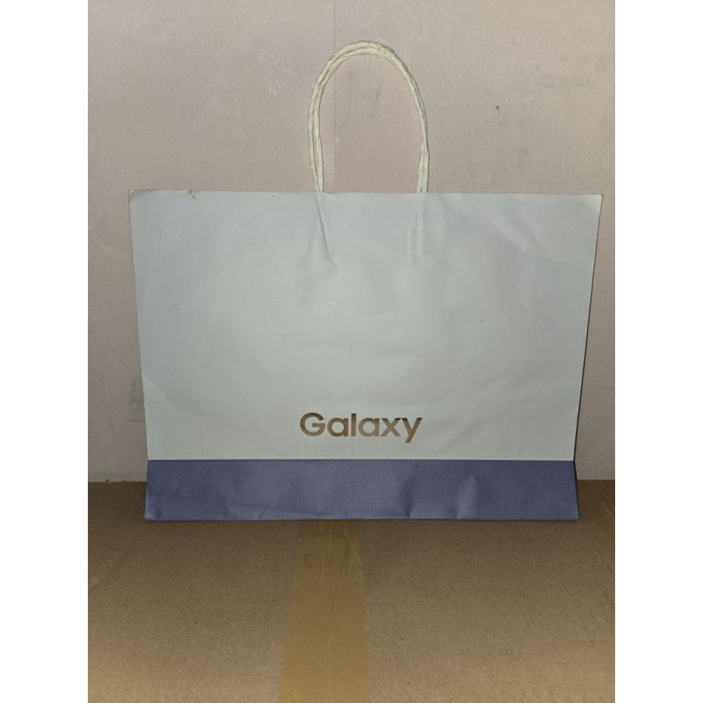 paper bag branded samsung galaxy original 100%
