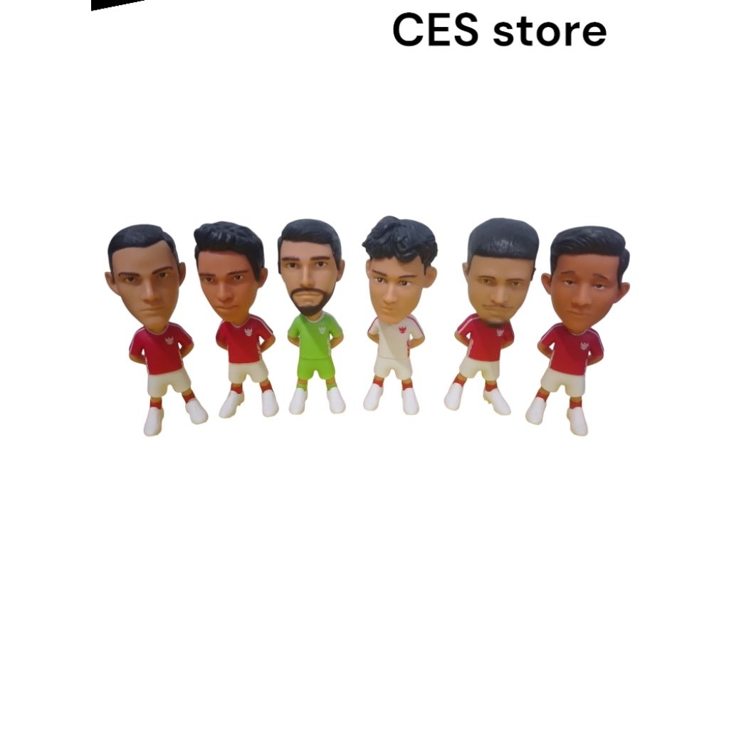 mainan toys figurine pemain timnas indonesia alfamart